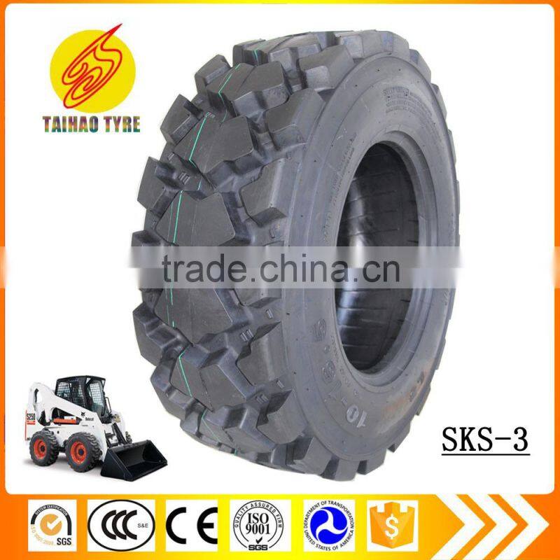 Wholesale China direct factory SKS-3/L5 off the road tyres loader tyres bobcat skid steer tyre 10x16.5 12x16.10-16.5 12-16.5