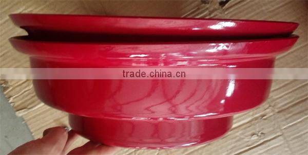 China supplier 600-12 steel wheel rim for tractor
