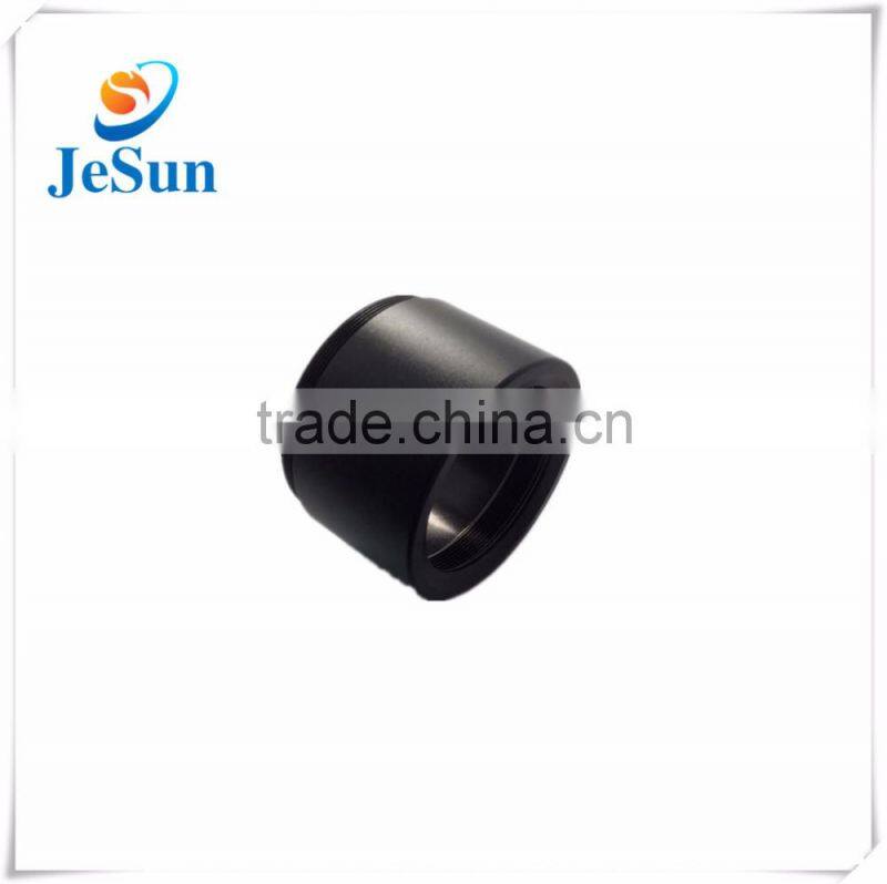 aluminum cnc milling part with black anodized