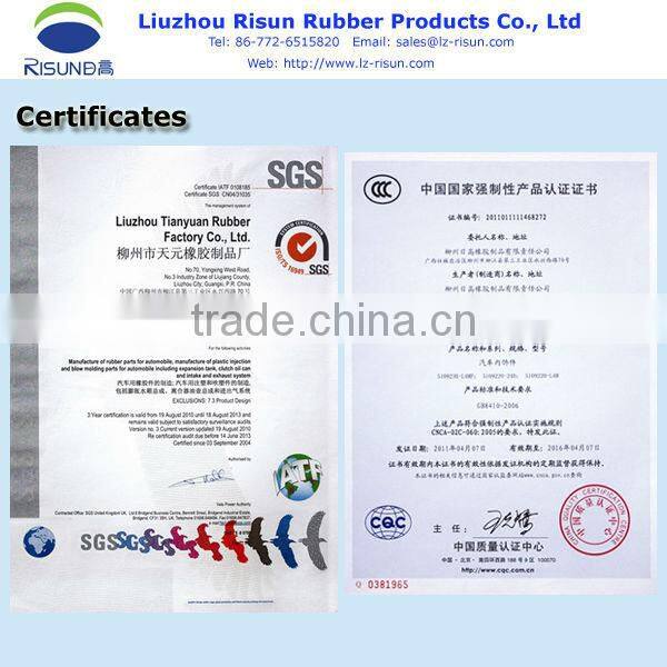 Professional Customized Auto Engine Rubber Auto Rubber Spare Parts