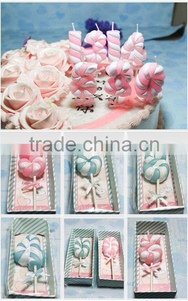 digit figure birthday colored number candle