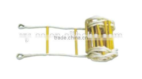 High quality insulating rope ladder, climbing wire rope ladder