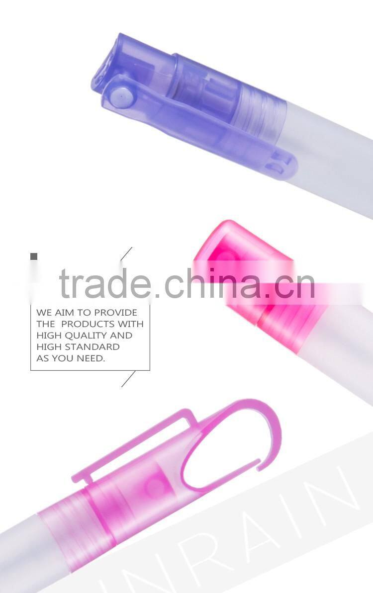 Factory price large hot sale empty portable colorful bottom refill perfume atomizer