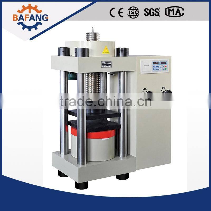 Concrete cement brick pressure testing equipment compression tester