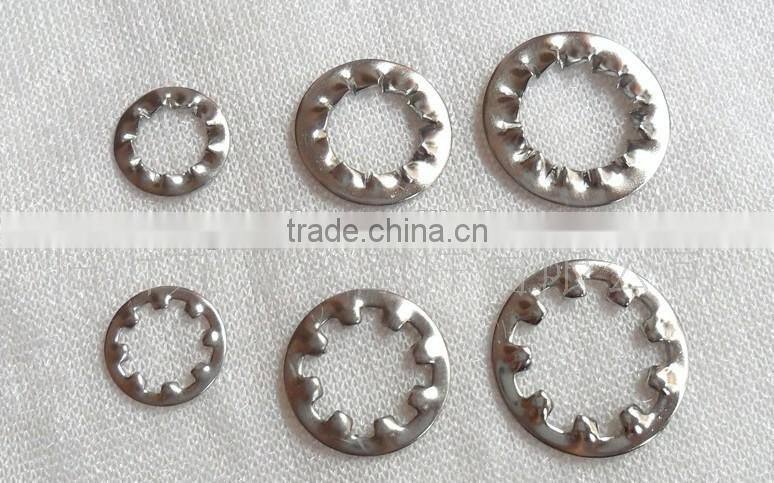 STAINLESS STEEL INTERNAL TOOTH LOCK WASHER WITH GOOD QUALITY