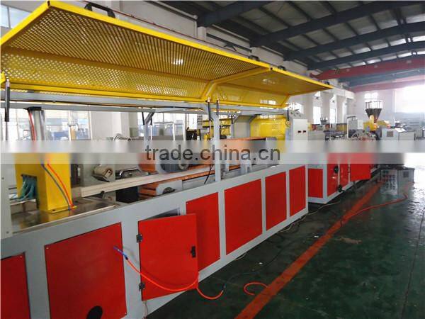wpc machine/wpc extruder machine/wpc profile production line