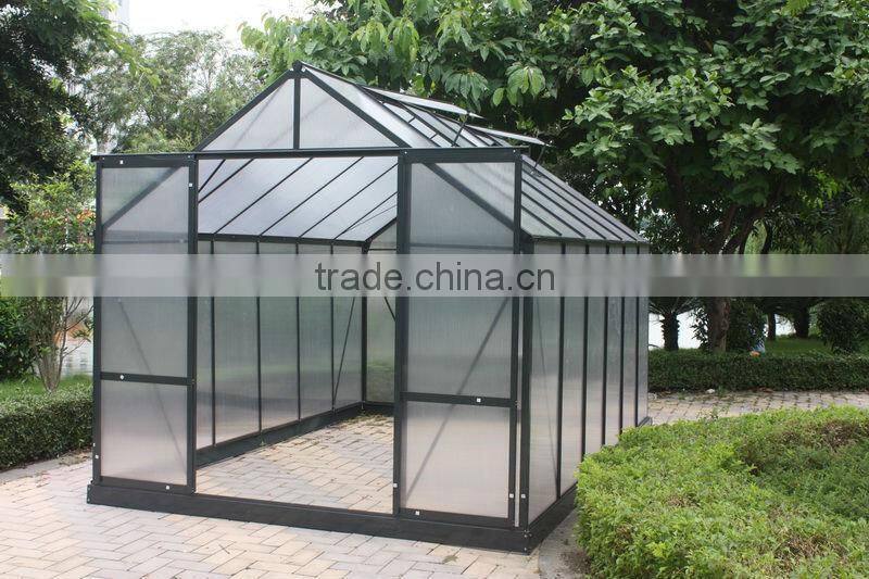 Newest durable portable polycarbonate greenhouse kits
