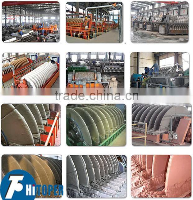 Black ore separation and dewatering equipment,China offered vacuum disc filter for sale