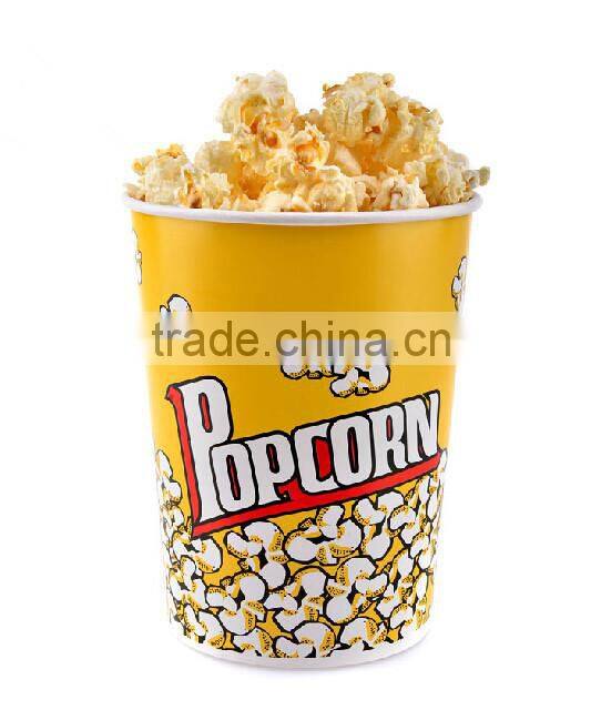 Disposable blister plastic cover for popcorn bucket / plastic lids for popcorn bucket