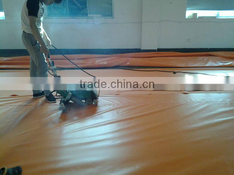 PVC coated flex air duct material manufacture