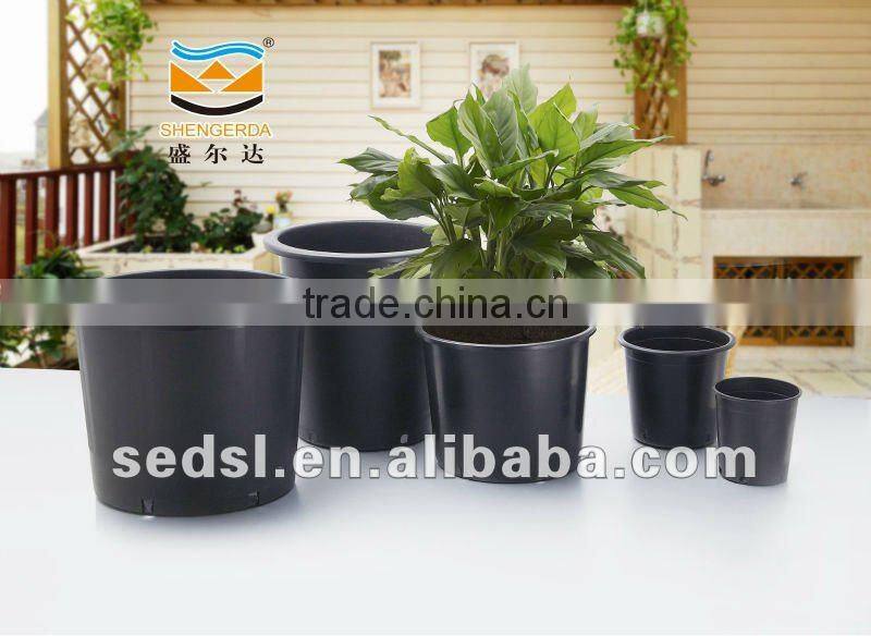 plastic plant pot gallon garden flower pots artificial plant