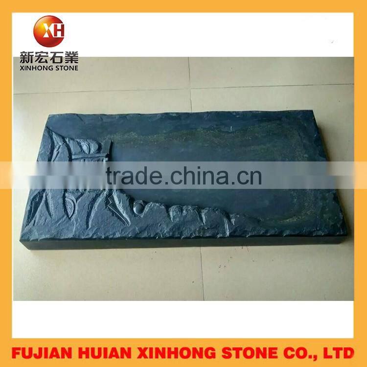 Square flagstone decorative googfu tea tray