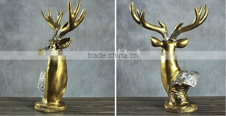 Bisini Home Elk Decoration, Office Room Table Decoration, Restaurant Decorating