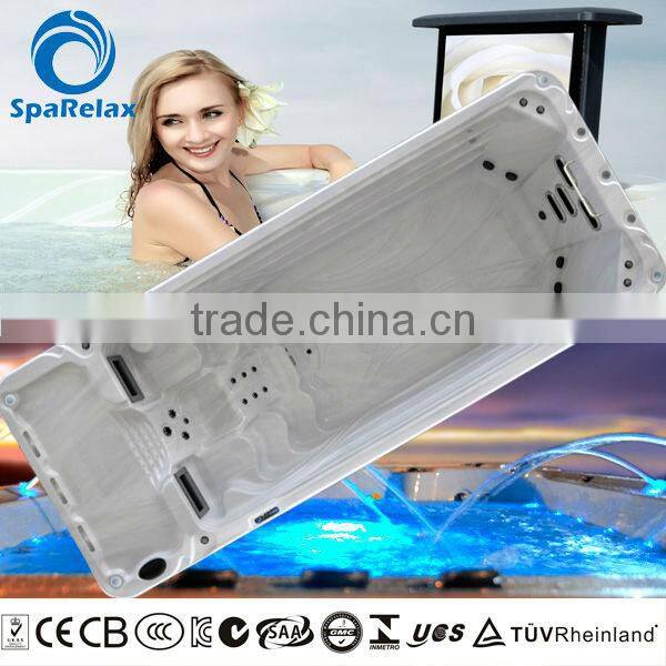 Hot Selling Imported USA Acrylic Balboa Freestanding Swim SPA Pool