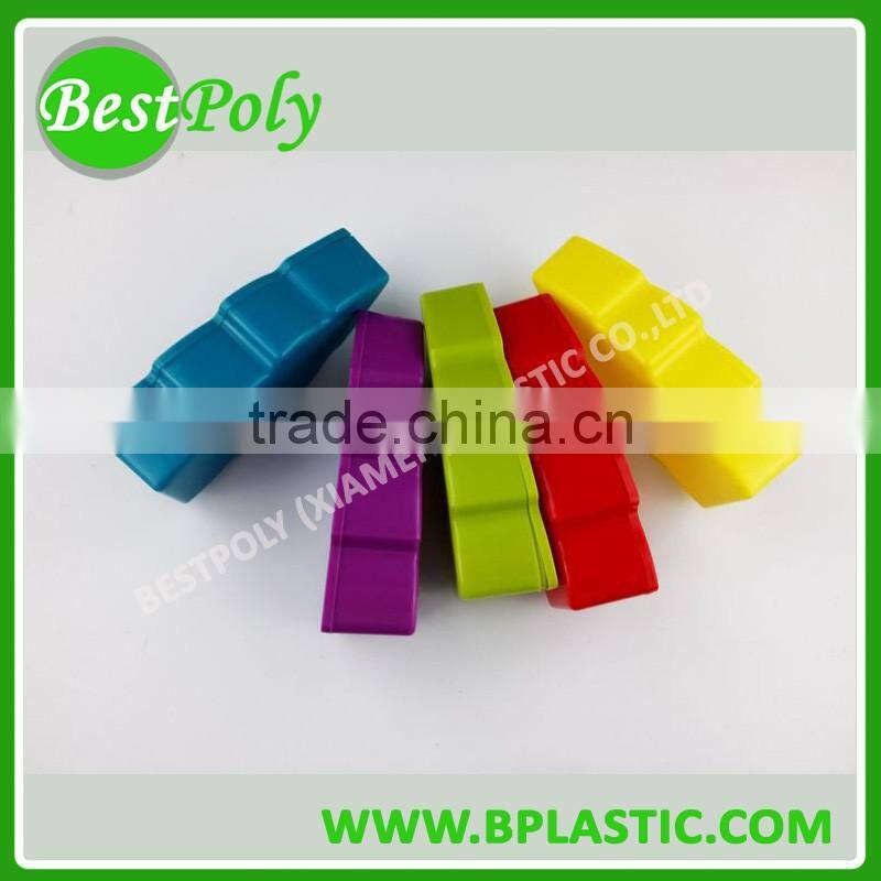 Colorful plastic blister packaging for soap
