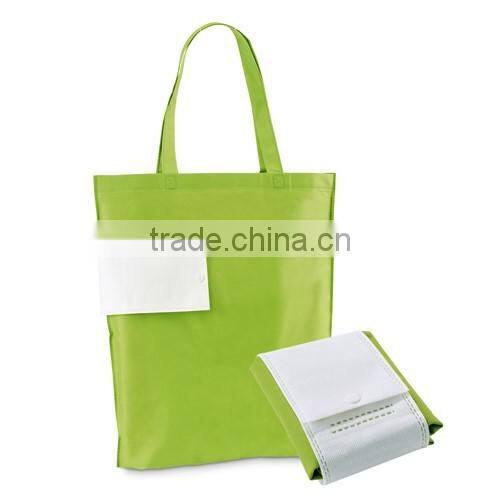 Fashion reusable promotional foldable reusable eco friendly foldable shopping bag