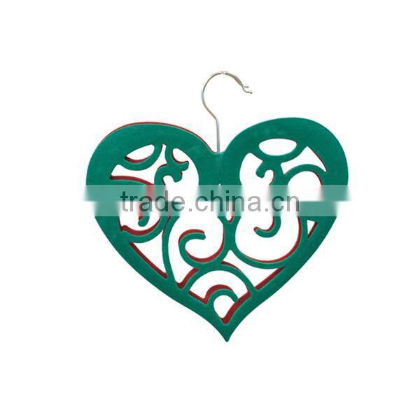 Various design velvet tie hanger wholesale
