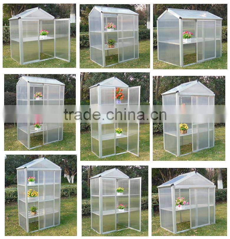 Small Aluminium Agricultural Greenhouse
