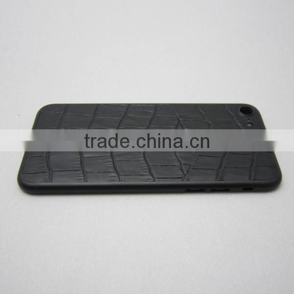 Black leather oxidation matte housing for iPhone 7
