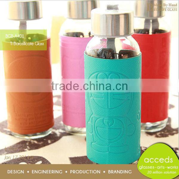 Custom Handcraft Glass Mini Travel Bottle Set