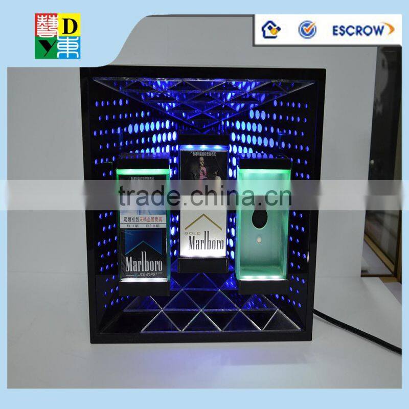 simple design acrylic cigarette display stand in service equipment/2015modern design acrylic cigarette display stand from China