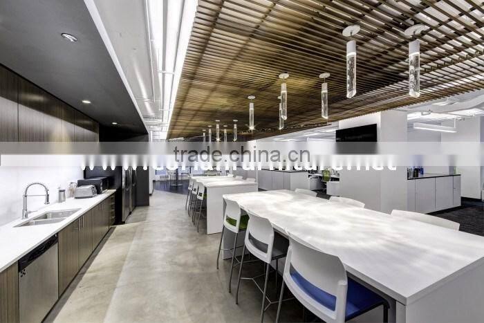 Custom sized furniture wood&corian kitchen island