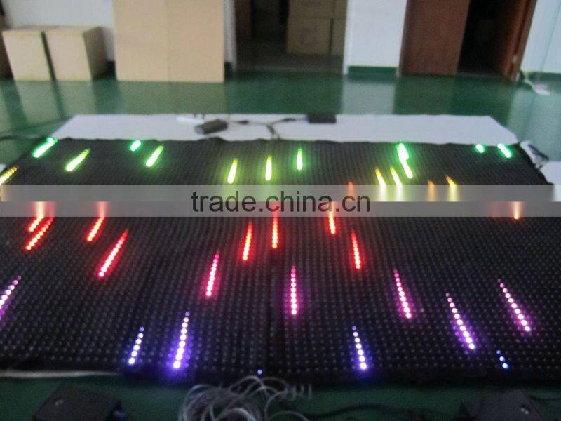 2017 How to make led display black and white curtains