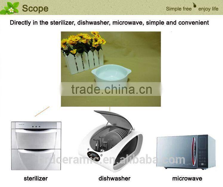 environment friendly safe white chinese ceramic bowls