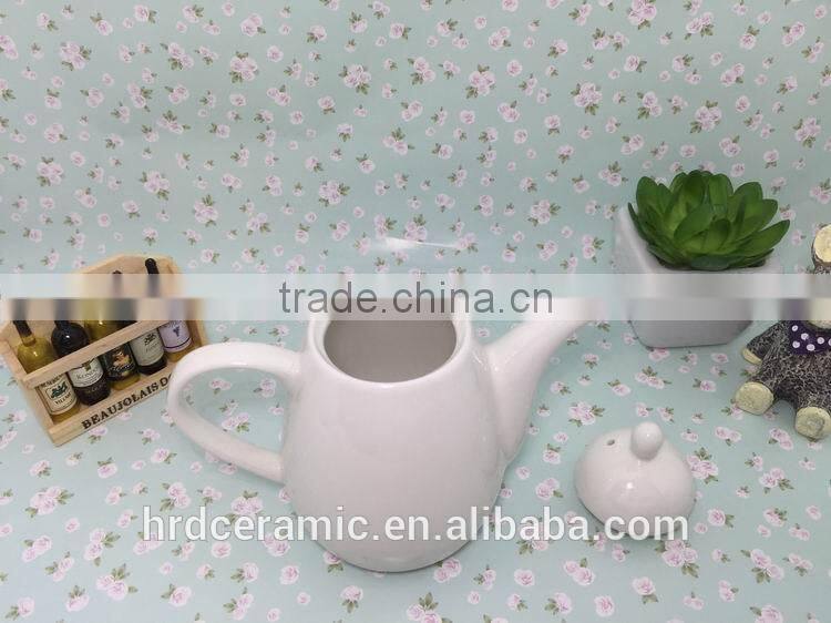2015 stocked porcelain ceramic mini oil pot for hotel, modern ceramic mini oil pot