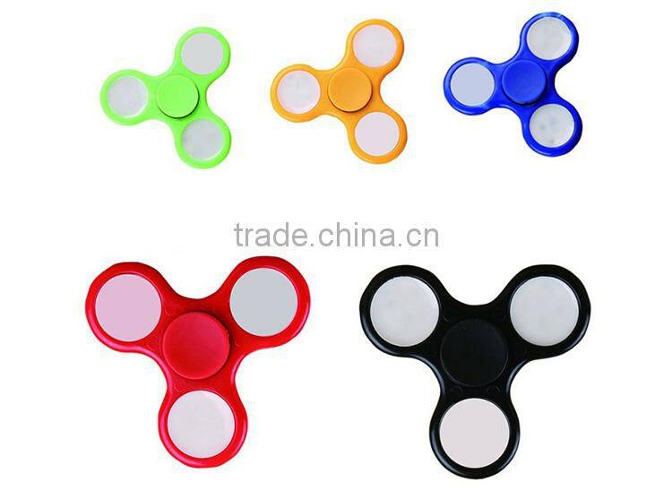 Promotional 608 Bearing Hand Fidget Spinner with led light