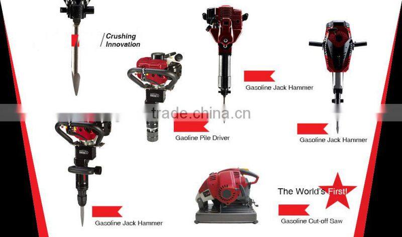 52mm Petrol Gas Powered Electric Power Mini Hand Fence Pile Piling Driving Machine Portable Gasoline Star Picket Post Driver