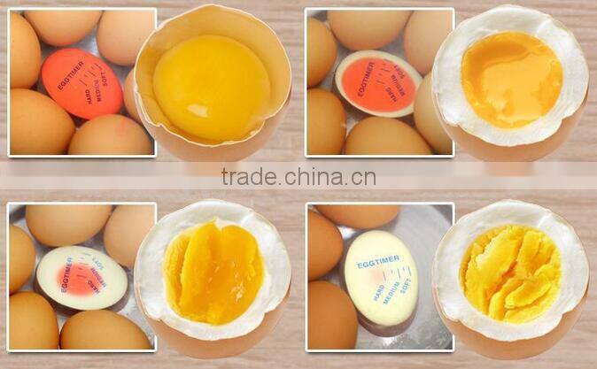 promotional gift Heat Sensitive Colour Changing Resin Egg Timer