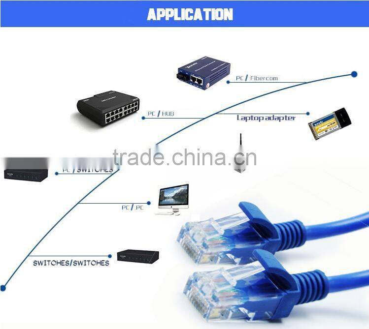 High speed Lan UTP/FTP/UFTP Cable Cat5e Network Cable 1M UTP Cat5e Cable with Connectors Patch Cord