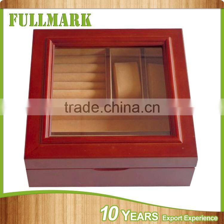Custom Made Wooden Watch Box For Storage Display