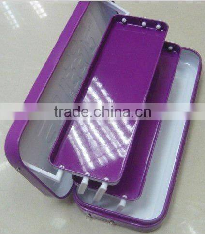 Tin Stationery Set Box with 3 layers