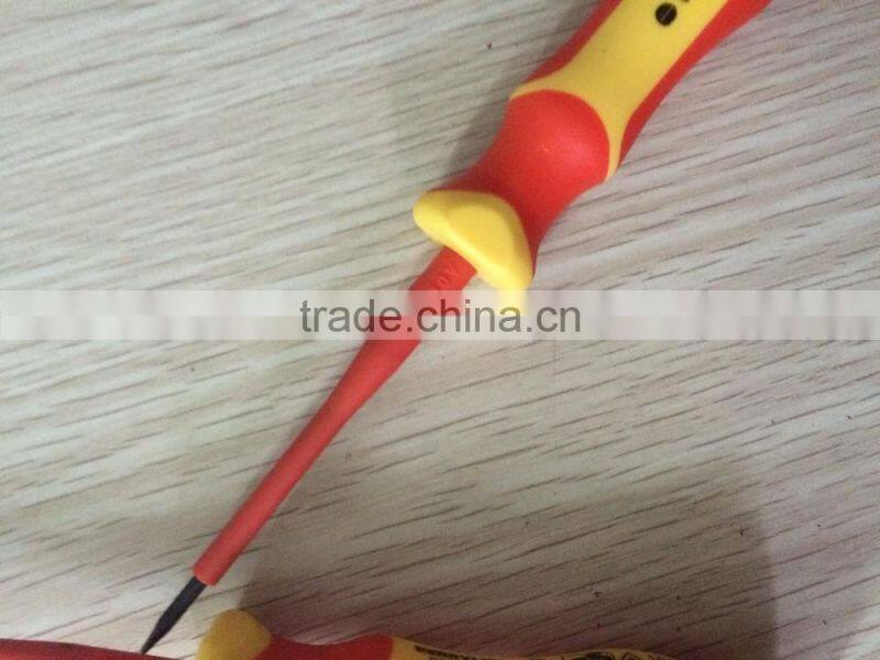 High quality VDE screwdrivers for slotted screw, insulated screwdriver design