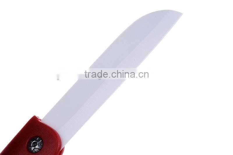2016 hot wholesale kitchen knife ceramic knives folding