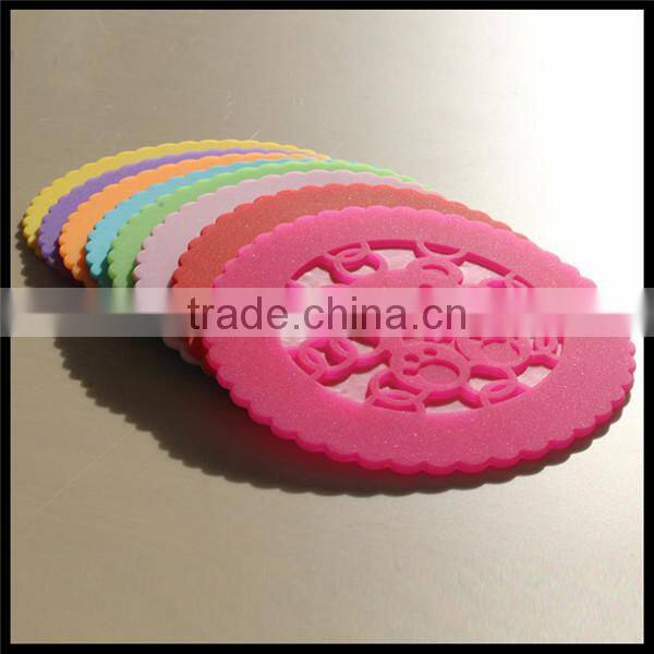 Kitchen Heat-resistant Silicone Cup Mats Provided By Disney Audited Factory
