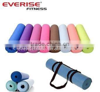 Anti slip waterproof eco exercise pvc yoga mat