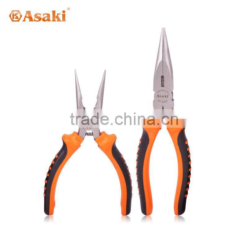 AK-8095 Competitive price Carbon steel Long nose Pliers