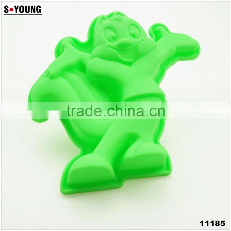 11185 Rabbit Shape Silicone Chocolate Mold for Christmas Gift