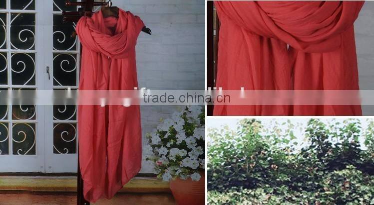 Hot Sale New Arrival Autumn Winter Artesanato Women Scarves Fashion Lengthen Cotton Scarves Warm Solid Scarf