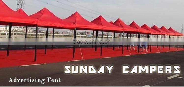 Outdoor advertising square steel tube folding tent for wholesale