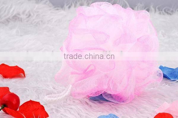 Hot Selling Bath Shower Body Exfoliate Puff Sponge Mesh Net Ball
