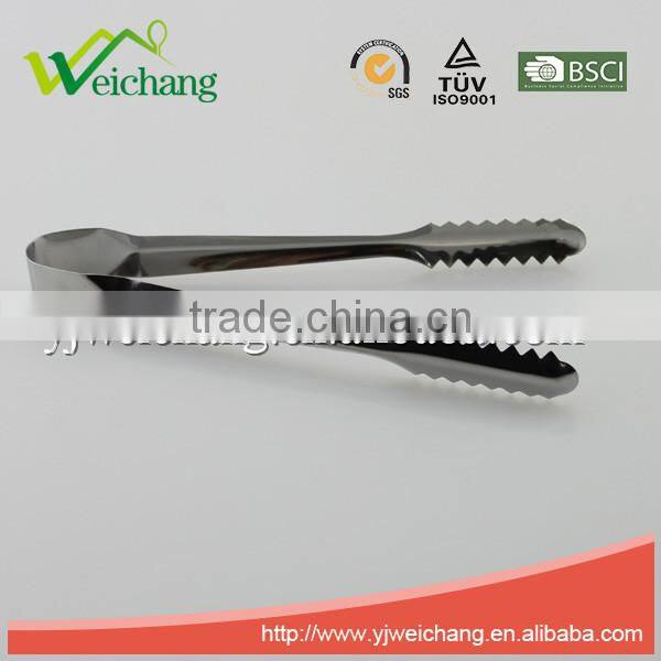 WCFT059 premium whole Stainless Steel Food Tong Ice tong cube sugar tong serve tong hot sale