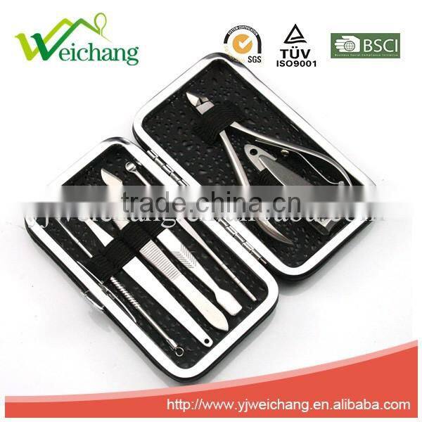 WCJ1015 Full-function nail clipper Nail Care Personal Girl Manicure Pedicure Set Travel Grooming Kit
