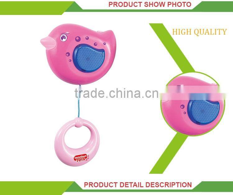 Most popular cartoon musical plastic bird toys for kids