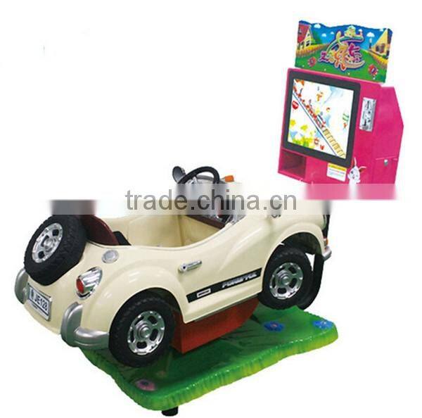 2016 newest Amusement indoor coin operated Swing Car riding game Kiddie machine