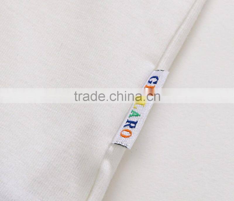 custom men cotton plain printing solid t shirt