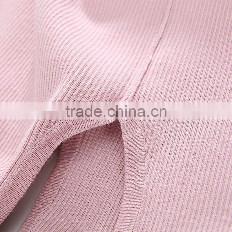 Hot sale knitting fancy dress for women Ladies sleeveless casual dress spring summer 2016